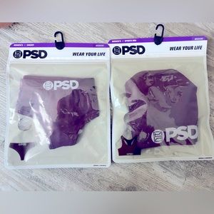 PSD - Womans Underwear/sports bra set
